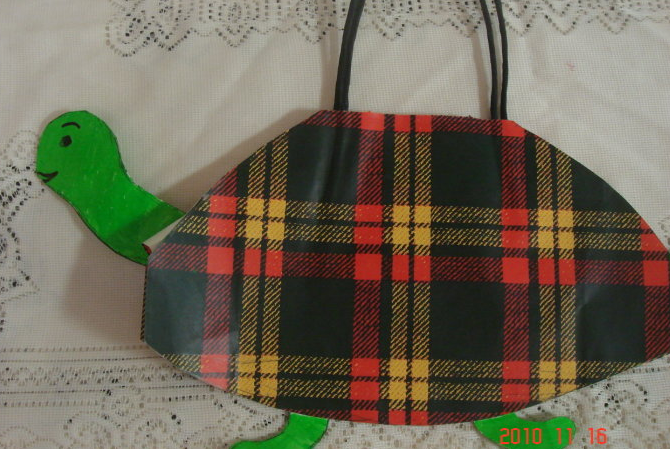 創(chuàng)意紙袋之烏龜 創(chuàng)意紙袋之烏龜